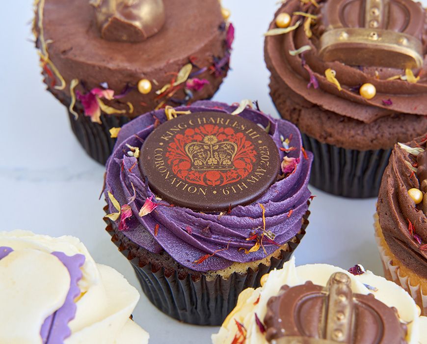 Postal Coronation Cupcakes Lola's